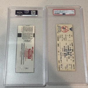 September 11, 2001 (9/11/2001) Pair of NY Yankee Unused Tickets 100% Authentic - Picture 1 of 18