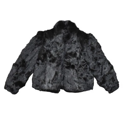 Vintage Bermans Rabbit Fur Jacket Women's Large Style 3705 - Image 1 of 4