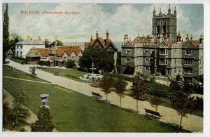 (w1a76-227) Promenade Gardens, MALVERN 1905 usado en muy buen estado - Imagen 1 de 1