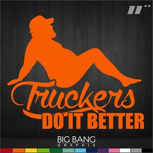 Large Truckers Decal Window Sticker Funny Husband I love My Sexy Driver Wife 11" - Picture 1 of 3