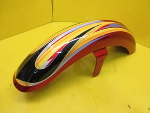 2008 08 VICTORY VEGAS ARLEN NESS JACKPOT SIGNATURE FRONT WHEEL FENDER - Picture 1 of 15