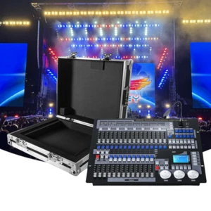 KingKong 1024 DMX Controller With Flight Case DMX Console Stage Light Controller - Picture 1 of 8
