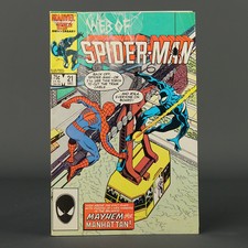 WEB OF SPIDER-MAN #21 Marvel Comics 1986 210825A (CA) Lieber