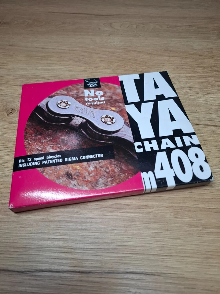 Piezas Retro NUEVO EN CAJA NOS TAYA M4008 Cadena 1/2" x 3/32" 116 Eslabones Grueso 2.3 m/m-2.2m/m Foto 1 de 4