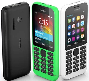 Nokia 215 2G 2.4" Cellphone Bluetooth Dual SIM 0.3MP GSM 900 / 1800 - Picture 1 of 10