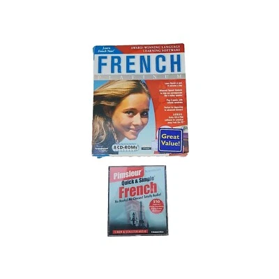 Transparent Language 'Learn French Now' Platinum Encore & Pimsleur CD Lesson Set - Image 1 of 4