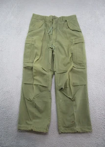 Pantalones cargo vintage de clima frío de Estados Unidos 33x28 talla mediana tono militar 107 - Imagen 1 de 14