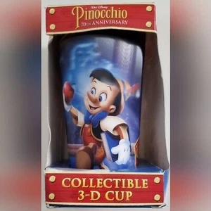 1994 Walt Disney 70th Anniversary Collectible 3-D "Pinocchio" Cup! - Picture 1 of 4