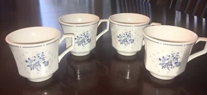 JAMESTOWN By Fairfield Fine China 4 Tea Cups Mugs - Picture 1 of 3