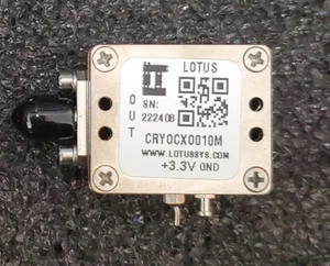 Oscilador de precisión de 10 MHz, Lotus OCXO Stratum 3, 25 ppb - Imagen 1 de 4