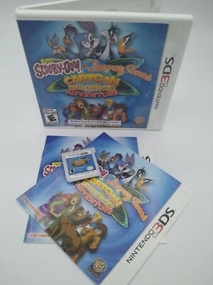 Scooby-Doo & Looney Tunes Cartoon Universe: Adventure (Nintendo 3DS, 2014) CIB - Image 1 of 2