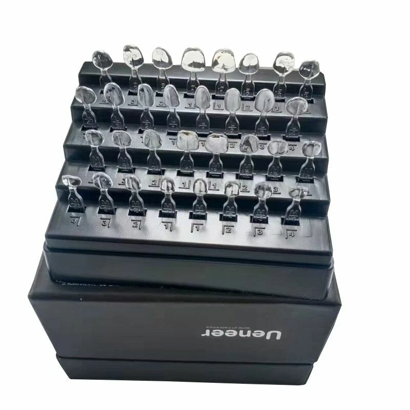 32 peças folheados de resina dental molde formação rápida folheado para dentes anteriores - Imagem 1 de 4