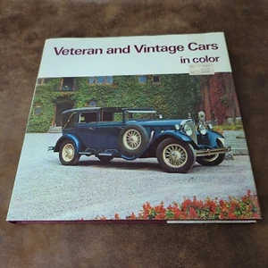 Veteran and Vintage Cars in Color by Michae Sedgwick (HC DJ 1971) - Picture 1 of 4