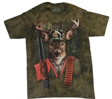The Mountain Deer Hunter T-Shirt New Size Small