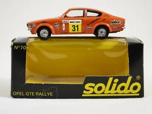 Solido No. 70 Opel GTE Rally Monte Carlo #31 New In Box 1/43 - Picture 1 of 10
