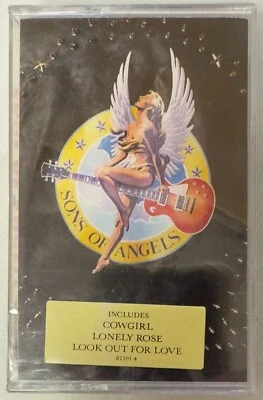 BRAND NEW SEALED CASSETTE~SONS OF ANGELS SELF-TITLED~OG 1990~HYPE STKR~HARD ROCK - Image 1 of 2