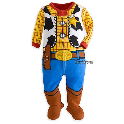 Disney Store Toy Story деревянный костюм на ножках спальное место пижамы для мальчиков 12-18 М новый с Ярлыками - Изображение 1 из 3