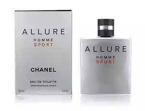CHANEL ALLURE HOMME SPORT EDT 5oz / 150ml by Chanel Paris New Sealed Box - Picture 1 of 1