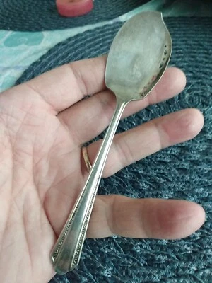 Oneida“佩斯利”古董镀银餐片图案奶酪刀  — 第 1/4 张图片