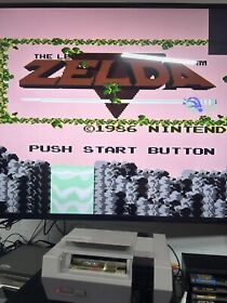 Lote The Legend of Zelda 1 y 2 Adventure of Link Gold (NES Nintendo) Probado