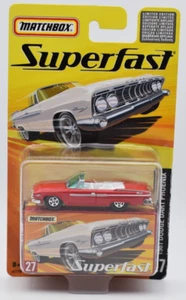 Matchbox New Superfast #27 Dodge Dart Phoenix 1961. blister card. Limited 8000 - Picture 1 of 2