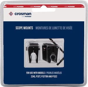 Crosman 459MTC 4-Piece 3/8-Inch Airgun Scope Dovetail Mount Rings - Picture 1 of 12