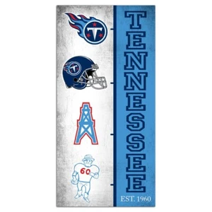 Tennessee Titans Team Logo Progression 6" x 12" - Picture 1 of 1
