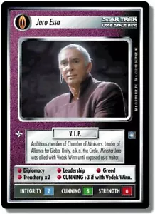 Star Trek CCG DS9 Deep Space 9 Jaro Essa - Picture 1 of 1