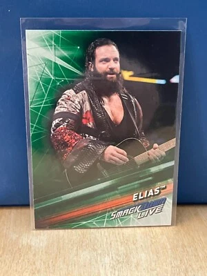 2019 TOPPS WWE SMACKDOWN LIVE WRESTLING GREEN ELIAS #21 - Image 1 of 2