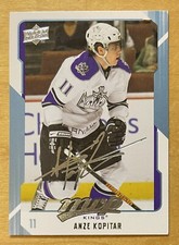 Anze Kopitar 2008-09 Upper Deck MVP #135 Los Angeles Kings Star NM+