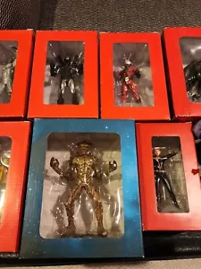 Marvel Fact Files Figurine Statue Figure Lot of 10 -Groot, Ultron, Black Panther - Picture 1 of 9