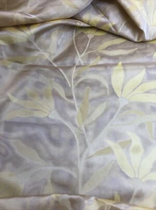Semi Sheer FabriCut Yellow/Tan Decor Fabric 3 Yards - Picture 1 of 3