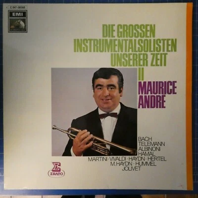 Maurice André Die grossen Instrumentalsolisten unserer Zeit II EMI  LP-1259 - Bild 1 von 2