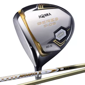 Left-handed HONMA BERES S-06 2-Star Driver 1W 10.5 R/SR/S-Flex ARMRQ X47 2S - Picture 1 of 14
