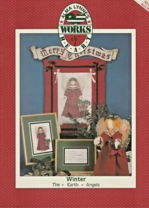 "Winter Angels" Alma Lynn's Cross Stitch & Doll Pattern Chart - Picture 1 of 1