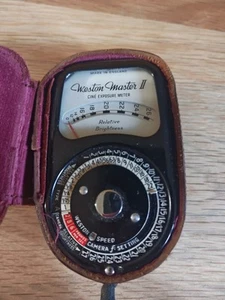 Weston Master II Light Meter in Leather Case, fully working. - Picture 1 of 3