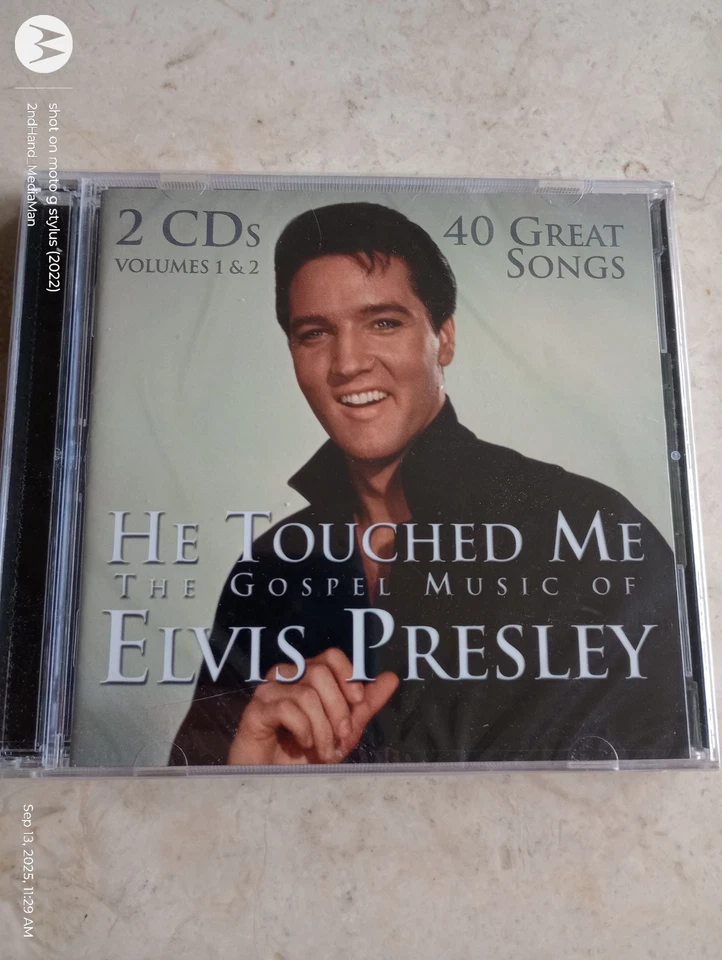 He Touched Me The Gospel Music of Elvis Presley 2 CDs 40 Tracks