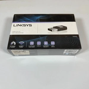 Linksys AE6000 Wireless AC Mini USB 2.0 Adapter Dual Band 5Ghz Internet Network - Picture 1 of 5