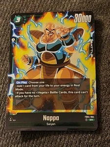 Dragon Ball Super Fusion World - Ultra Limit - Nappa FB04-064 SR CASI NUEVO - Imagen 1 de 2