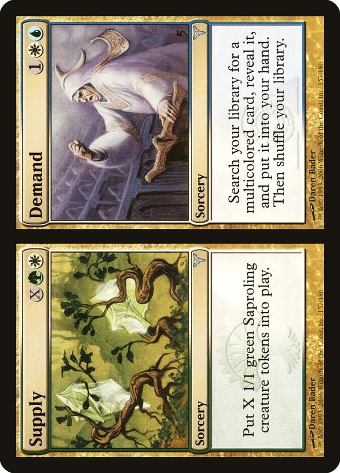 Supply // Demand 157 LP Normal Dissension MTG EN - Image 1 of 1