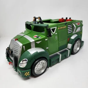 TMNT Teenage Mutant Ninja Turtle Battle Shell Armored Van Truck 15" Vehicle 2002 - Picture 1 of 14