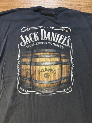2004 JACK DANIEL'S Old No. 7 Brand Whiskey Barrel T-Shirt 2XL - Image 1 of 4