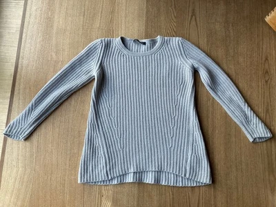 IRIS VON ARNIM Designer Pullover Gr. M Grau 100% Kaschmir Grobstrick - Bild 1 von 4
