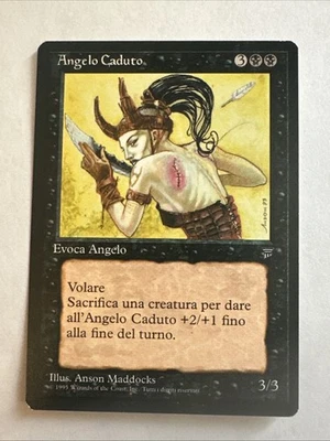 Fallen Angel Italian X1 Legends NM Condition See Pics Front Back - Image 1 of 2