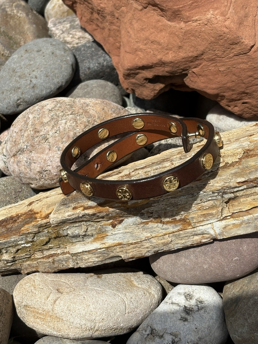 エンメグ:新品♡正規品 TORY BURCH ブラウン レザーブレスレット Tory Burch Brown Fashion Bracelets for sale | eBay