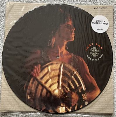 IGGY POP -  COLD METAL *A&M #AMP 452 12" WITH 3 TRACKS, VINYL LP - Image 1 of 4