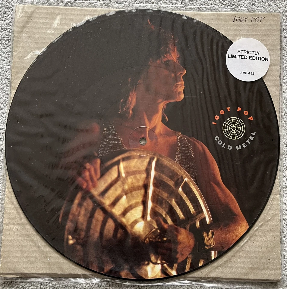 IGGY POP -  COLD METAL *A&M #AMP 452 12" WITH 3 TRACKS, VINYL LP - Image 1 of 4