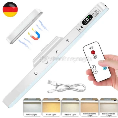 LED Lichtleiste Akku USB magnetisch Unterbau Flur Nachtlicht Küche Lichtleiste - Bild 1 von 4