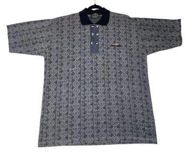 🔥 Красивый Emporio Armani мужчин серый бриллиант поло, 2XL это украсть!! 🔥  - Изображение 1 из 4