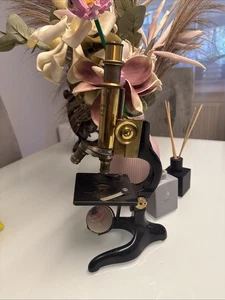 altes Mikroskop  E.Leitz Wetzlar No.235664 ca. um 1900 - Picture 1 of 5